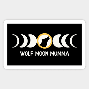 Wolf Moon Mumma Sticker